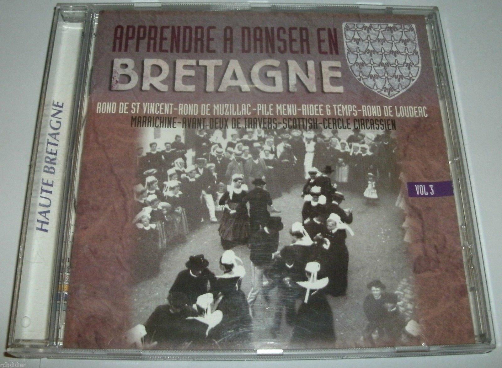 Apprendre A Danser en Bretagne Vol 3 (Compilation) Bon état -  reconditionné disponible sur Label Emmaüs